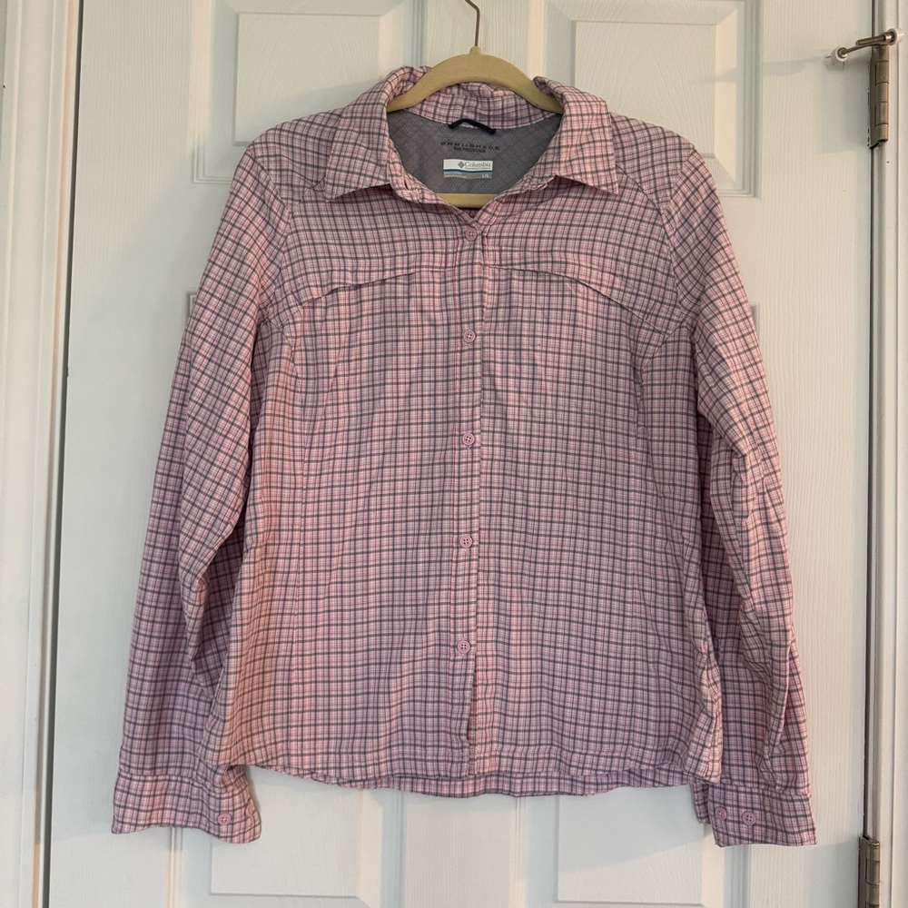 Columbia Women’s Omni-shade Shirt Size Large